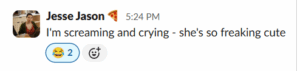 Pomegranite slack conversations